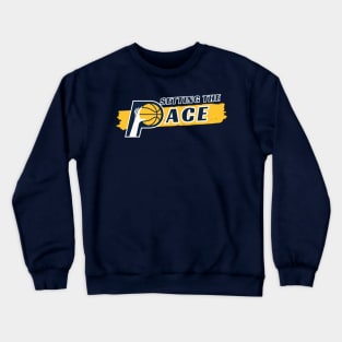 Setting The Pace Logo 2 Crewneck Sweatshirt